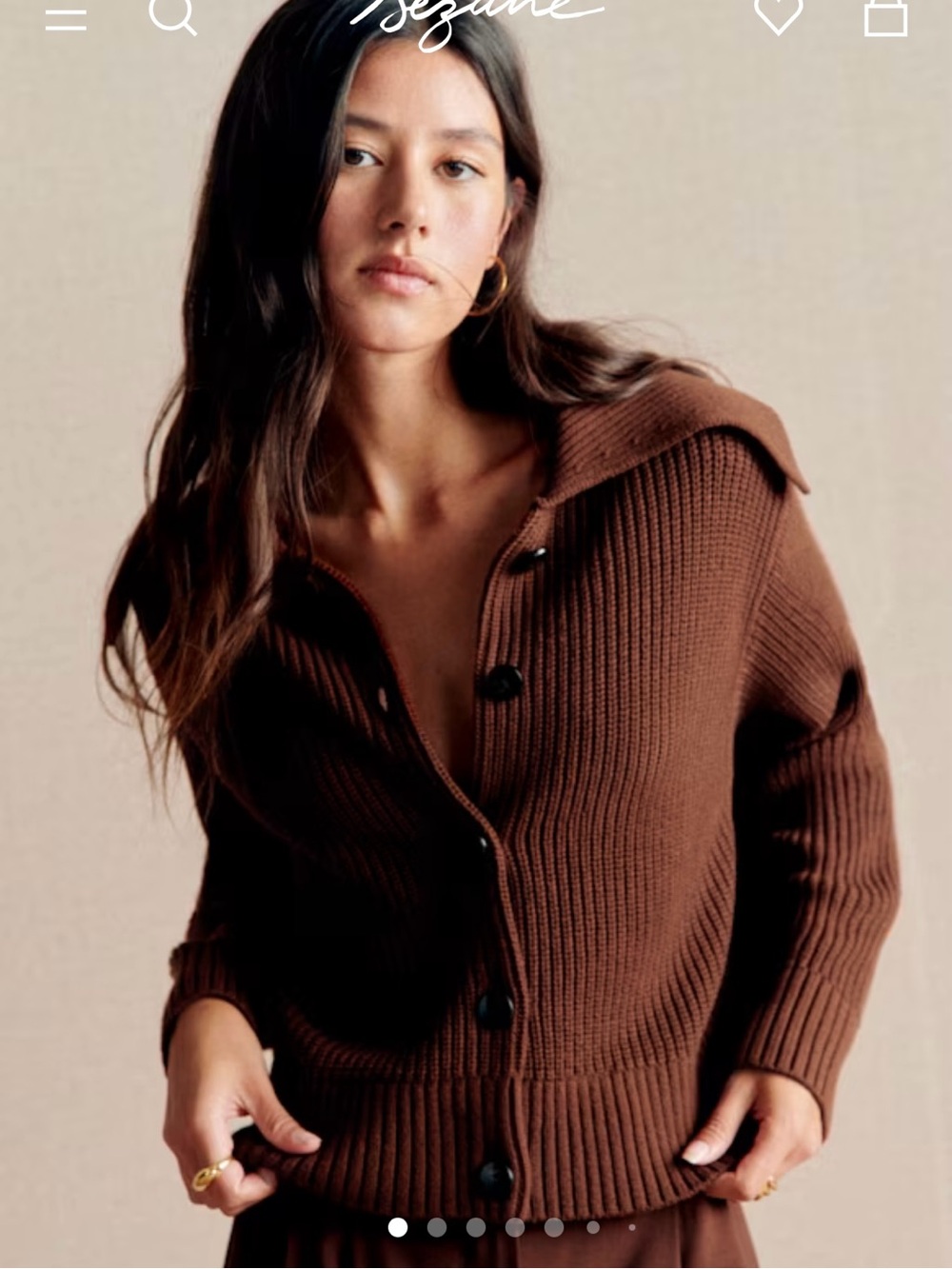 Sezane Tim Cardigan